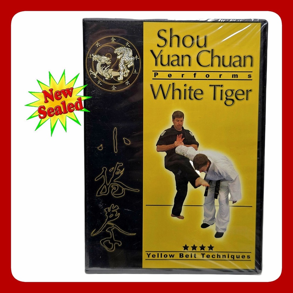 Shou Yuan Chuan White Tiger Yellow Belt Techniques DVD Martial Arts Milan NEW